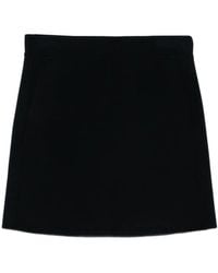 Max Mara - Wool Mini Skirt - Lyst