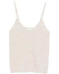 Bompard - V-Neck Strap Top - Lyst