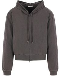 The Row - Hoodie Zippé À Lien De Resserrage - Lyst