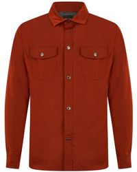 Moorer - Press-Stud Shirt Jacket - Lyst