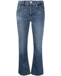 FRAME - Le Crop ブーツカットジーンズ - Lyst
