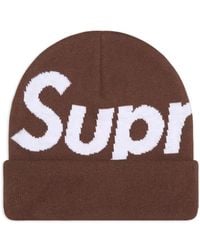 Supreme - Beanie Mit Logo - Lyst
