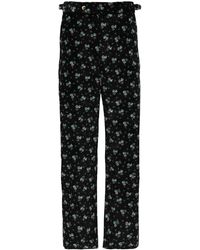 Bode - Chicory Floral Corduroy Trousers - Lyst