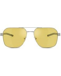 Scuderia Ferrari - Pilot-Frame Sunglasses - Lyst