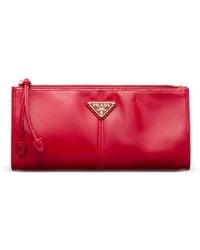 Prada - Leather Wallet - Lyst
