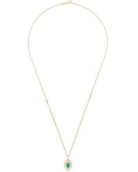 Anita Ko - 18K Loulou Emerald And Diamond Locket Necklace - Lyst
