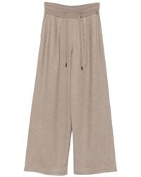 Fedeli - Pantaloni Rodrigo A Gamba Ampia Con Coulisse - Lyst