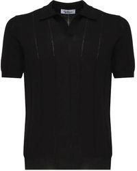 Galiana - Ribbed Polo T-Shirt - Lyst