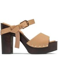 Bernardo - Luxor Studded Buckle Sandals - Lyst