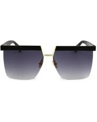 Max Mara Eyewear - Oversized-Frame Gradient Sunglasses - Lyst