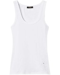 Twinset - Top Con Apliques De Strass - Lyst