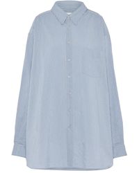 Maison Margiela - Striped Long-Sleeved Shirt - Lyst
