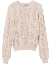 Twinset - ケーブルニット セーター - Lyst
