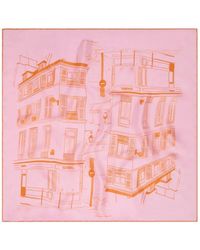CAREL PARIS - Marais Silk Scarf - Lyst