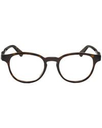 Gucci - Lunettes De Vue Rondes À Effet Écailles De Tortue - Lyst