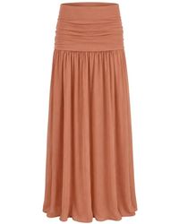 Petar Petrov - Late Bloom Ruched Maxi Skirt - Lyst