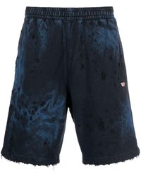 DIESEL - Pantalones cortos de chándal P-CROWN-N2 - Lyst