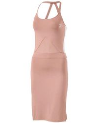 PUMA - Archive T7 Midi Dress - Lyst