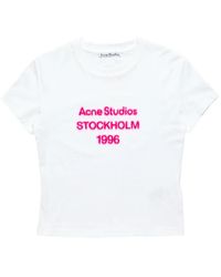 Acne Studios - Graphic-Print T-Shirt - Lyst