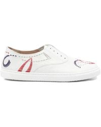 Fratelli Rossetti - Embroidery Slip-On Sneakers - Lyst