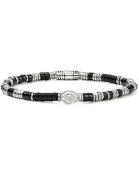 John Hardy - Heishi Diamond Bracelet - Lyst