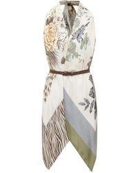 Anna Molinari - Top Con Motivo Floral - Lyst