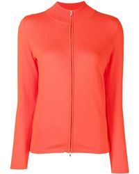 N.Peal Cashmere - Cardigan con zip - Lyst