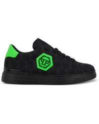 Philipp Plein - Low-Top Sneakers Jacquard Monogram - Lyst