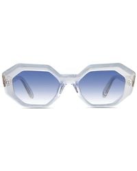 Garrett Leight - Jacqueline Geometric-Frame Sunglasses - Lyst