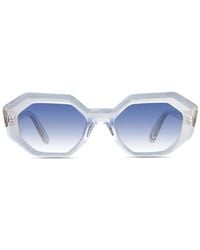 Garrett Leight - Jacqueline Geometric-Frame Sunglasses - Lyst