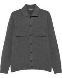 Corneliani - Overhemd Met Zak En Knoopsluiting - Lyst