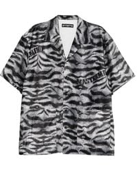 MASTERMIND WORLD - Tiger-Print Shirt - Lyst