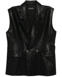 Cynthia Rowley - Weste Aus Leder - Lyst