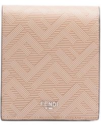 Fendi - Cartera con logo FF - Lyst