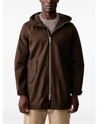 Benetton - Giacca Con Cappuccio E Zip - Lyst