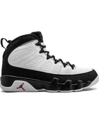 Nike - Air 9 Retro "white Black Red 2016 Release" - Lyst