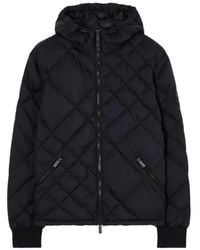 Burberry - Check-Stitch Nylon Doversgreen Puffer Jacket - Lyst