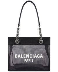 Balenciaga - Petit sac cabas Duty Free en mesh - Lyst