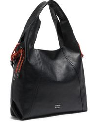 Bimba Y Lola - Paper ドローストリング レザーショルダーバッグ L - Lyst