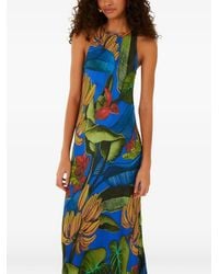 FARM Rio - Banana Grapes Sleeveless Lenzing Ecovero Maxi Dress - Lyst