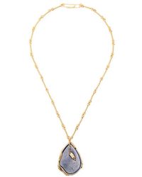 Aurelie Bidermann - Françoise Leaf-Detail Necklace - Lyst