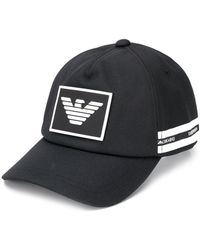 Emporio Armani Cappello da baseball con logo - Nero