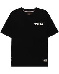 Evisu - Logo-print Cotton T-shirt - Lyst