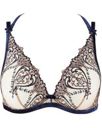 Aubade - Cœurs Enlacés Embroidered Triangle Bra - Lyst