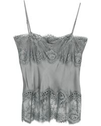 Herskind - Linnea レーストリム サテントップ - Lyst