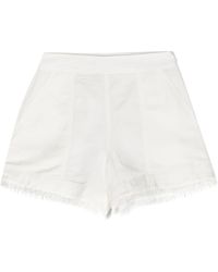 Jonathan Simkhai - Frayed short shorts - Lyst