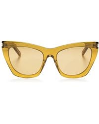 Saint Laurent - New Wave 214 Kate Sunglasses - Lyst