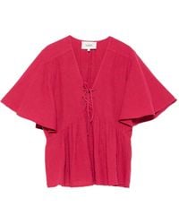 Ba&sh - Blouse À Détail De Laçage - Lyst