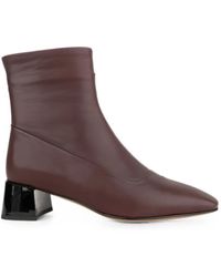 Linda Baumann - Block-Heel Ankle Boots - Lyst