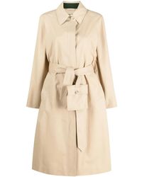 Woolrich - X Daniëlle Cathari Flap-Pouch Belted Trench Coat - Lyst